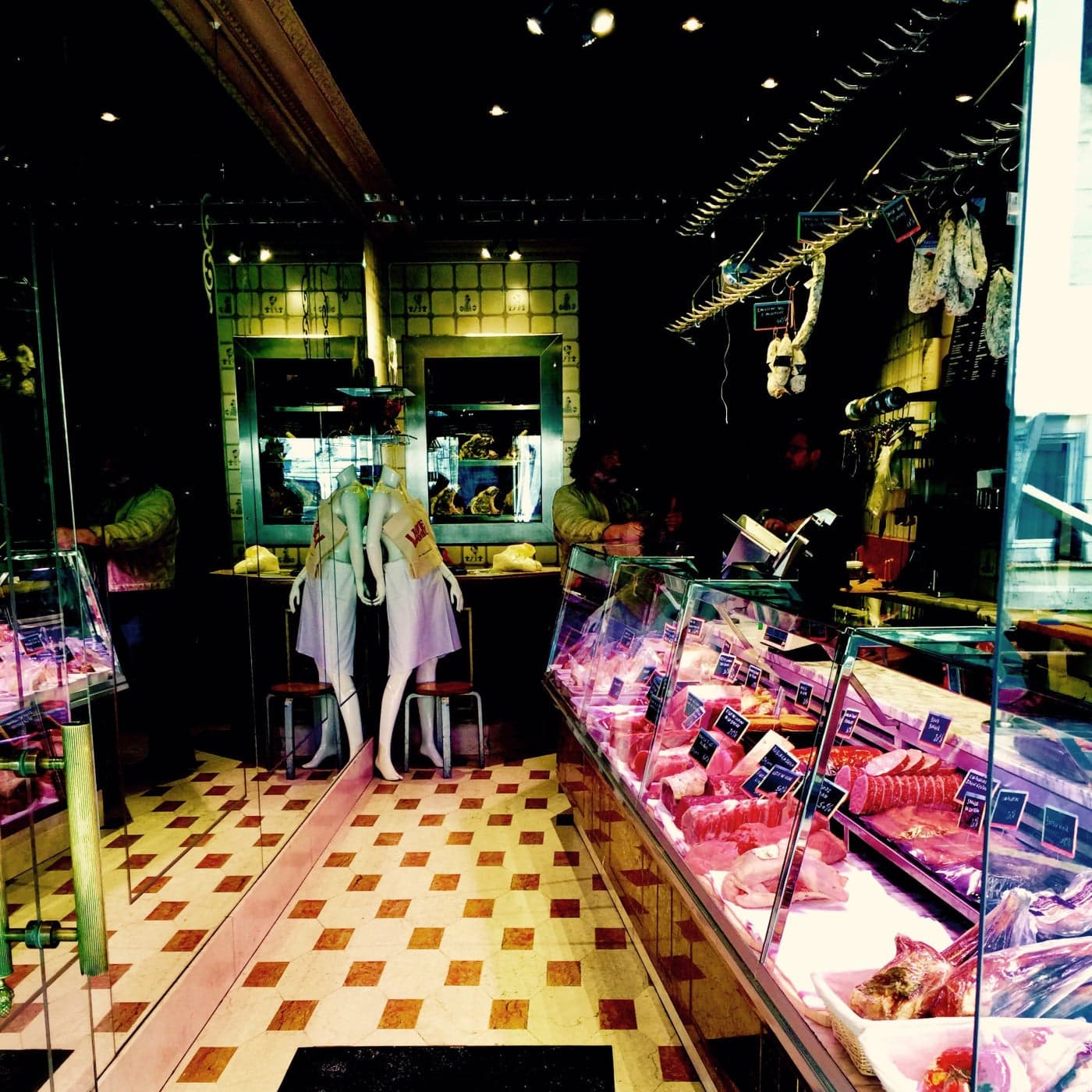 Day 2. Tuesday, 07 April 2015. Paris. La boucherie, la fromagerie, la patisserie, la chocolaterie, E. Dehillerin image 1